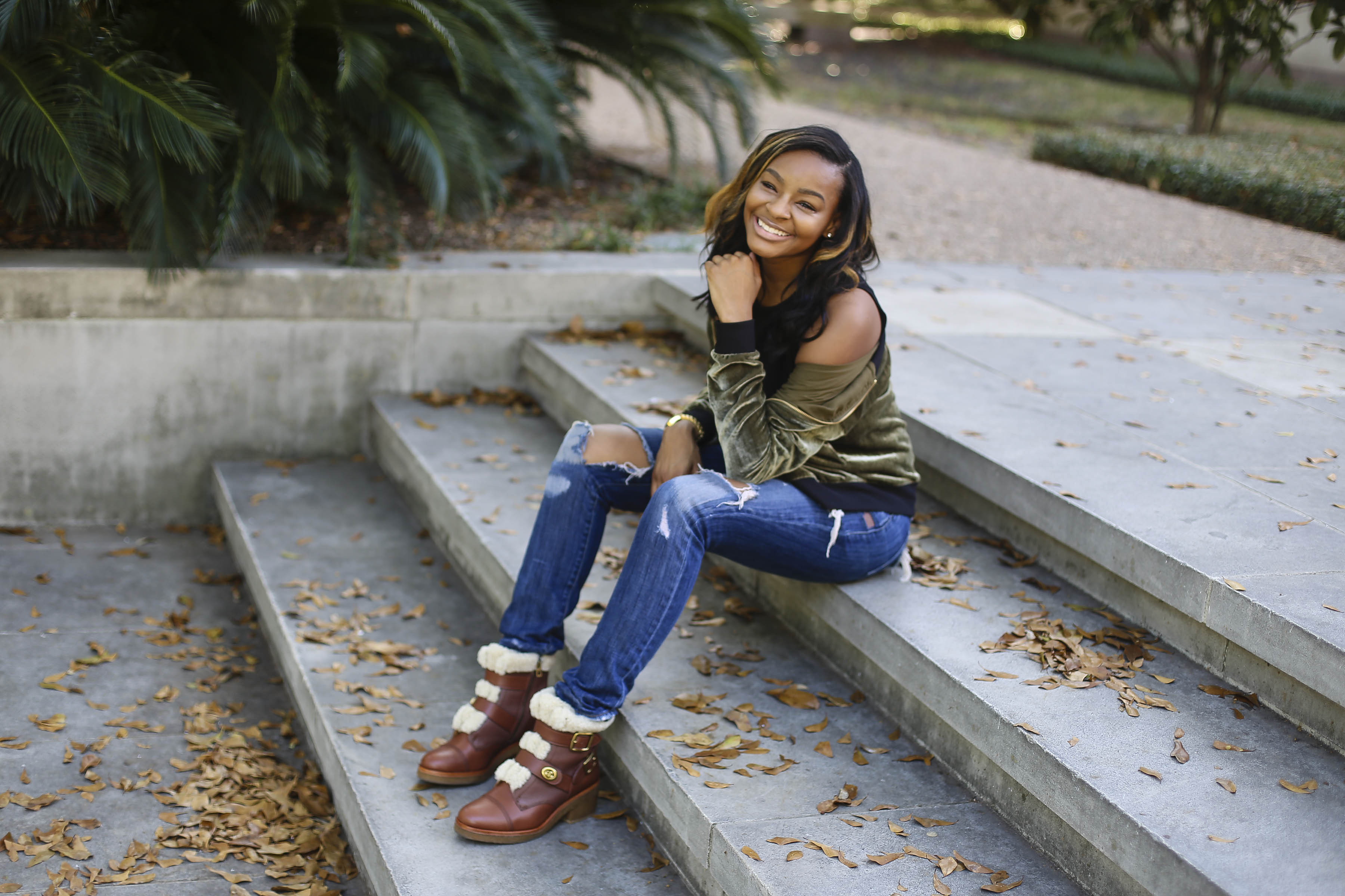 bomber jacket outfit