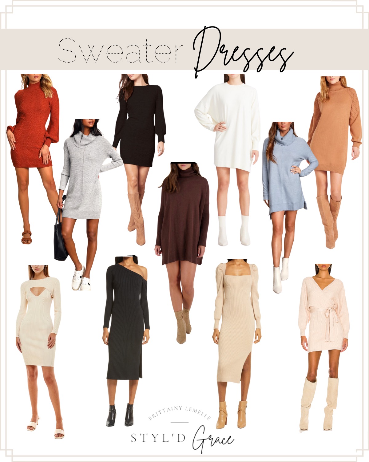 Sweater Dress Ready - Styl'd Grace