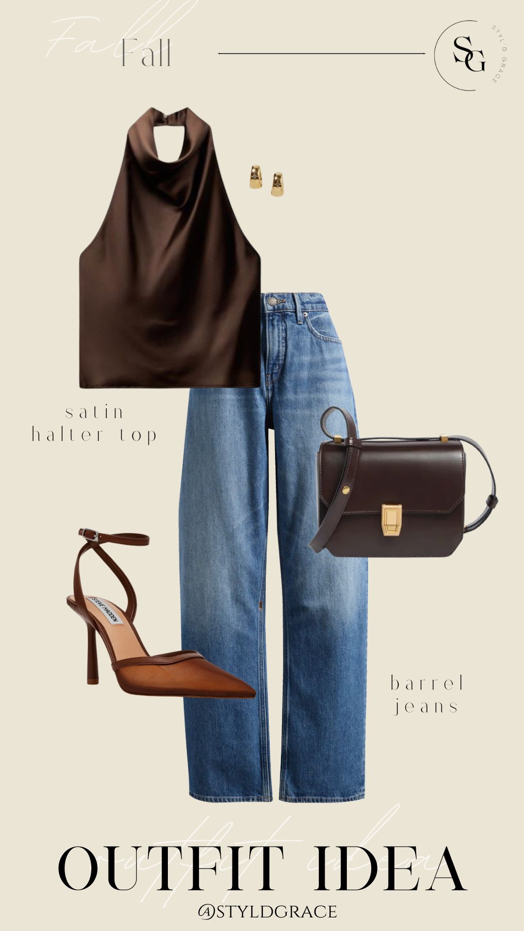 satin shirt with jeans