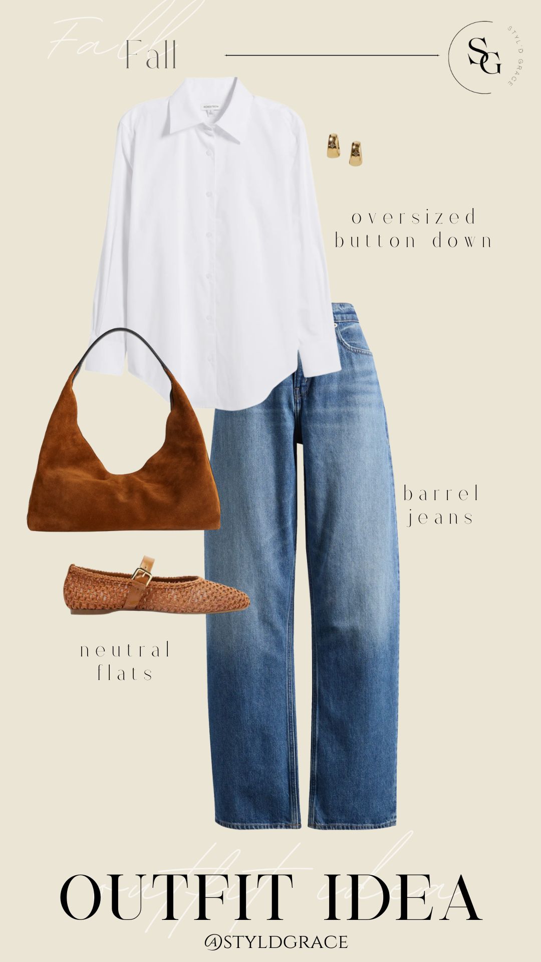 Button down shirt with jeans