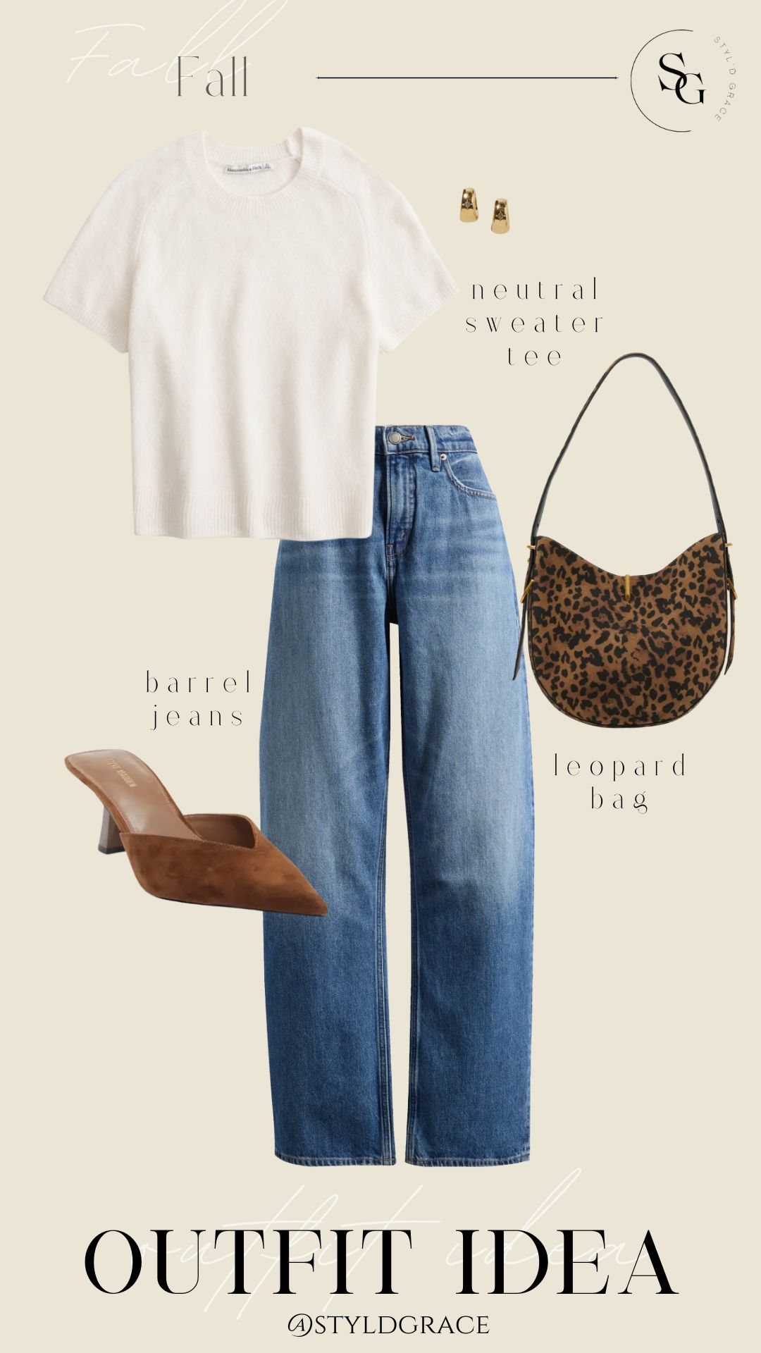 sweater shirt and jeans