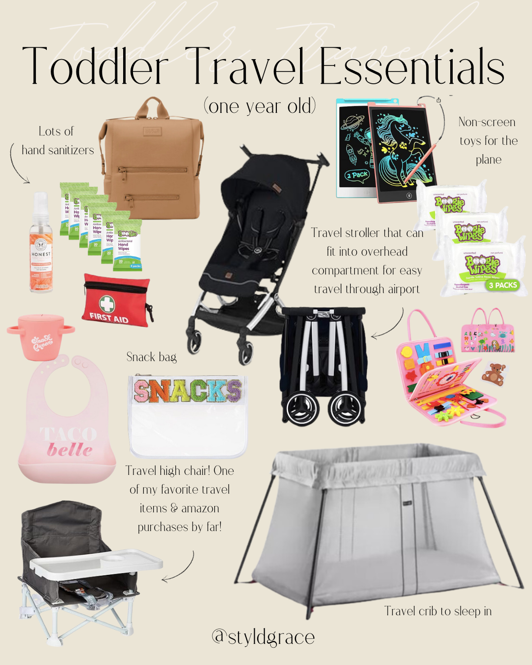 TODDLER ESSENTIALS LIST: TRIED AND TRUE