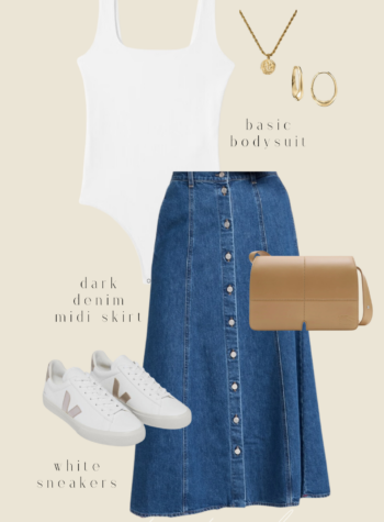How to style a denim skirt