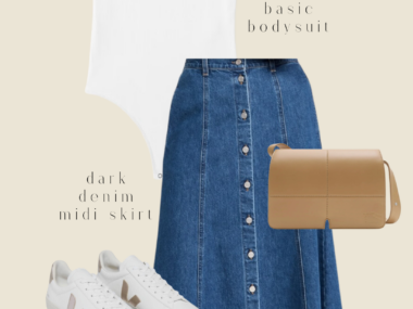 How to style a denim skirt