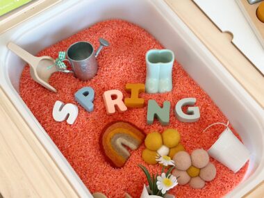 Spring Sensory Bin Ideas