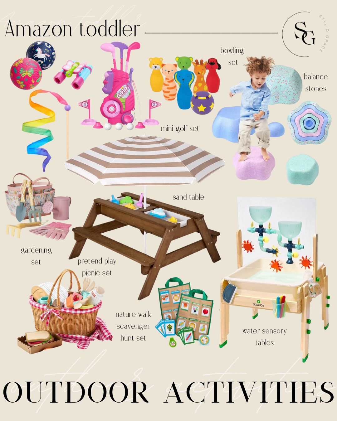 Outdoor activities for toddlers