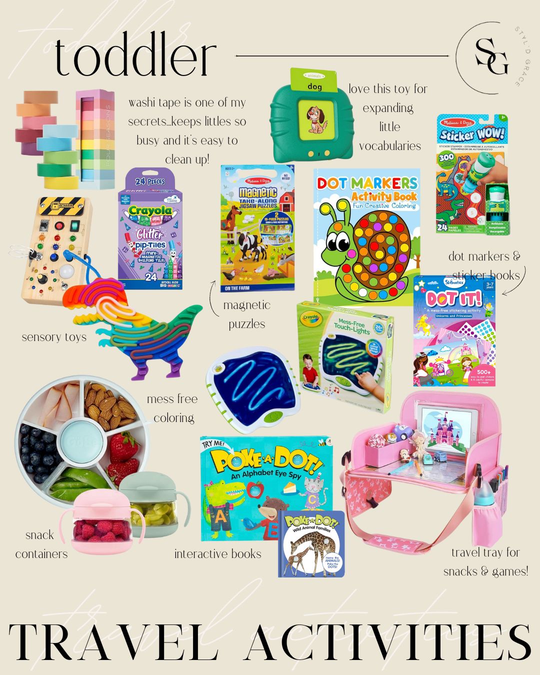 Airplane Activities for Toddlers